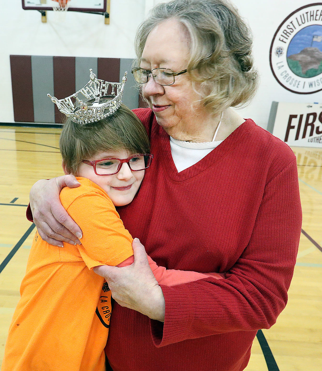 Donna Bryan hugging granddaughter Kenzie Smith